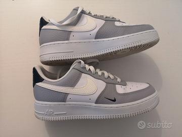 Nike air force 1 07 wolf Grey /sail white Donna 39