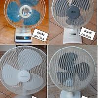 4x VENTILATORE da TAVOLO da 63x43 a 50x30cm circa