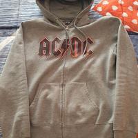 Felpa con cappuccio ac/dc taglia xl