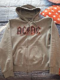 Felpa con cappuccio ac/dc taglia xl