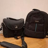 zaino + borsa fotografica 