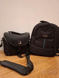 zaino + borsa fotografica 