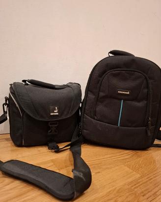 zaino + borsa fotografica 