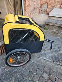 Carrellino bici per cani