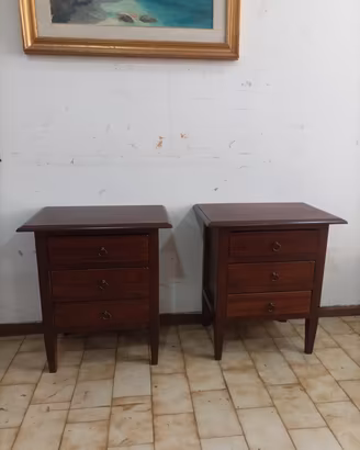Comodini arte povera 