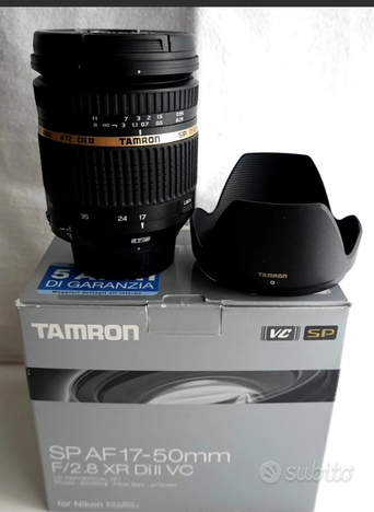 Tamron 17-50 f 2,8 VC x Nikon