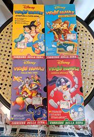 Lotto VHS Disney Video Family 4 pezzi videocassett