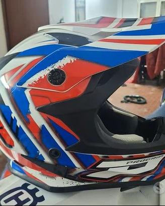 Casco motocross taglia M