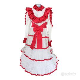 Costume di Carnevale Via col Vento