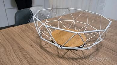 Centro tavola cesto fruttiera contenitore