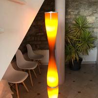 Lampada  da terra vetro Murano cm. 160