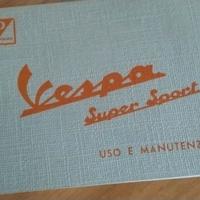 libretto uso e manutenzione vespa super sport