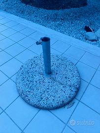 base per ombrellone in Pietra 