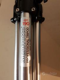 Calalletto Manfrotto art.190CL con testina joystic