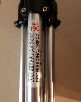 Calalletto Manfrotto art.190CL con testina joystic