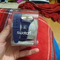 SWATCH Orologio Viola doppio nuovo