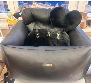 Sedile cuccia auto x cani