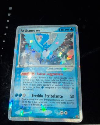 Articuno ex carta pokemon