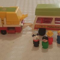 Macchina roulotte Fisher Price anni 90
