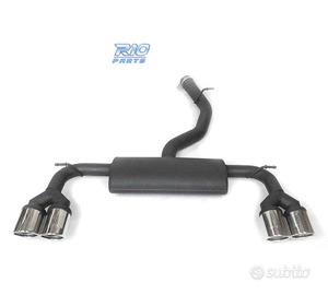 SILENZIATORE DI SCARICO PER VOLKSWAGEN VW GOLF 7 R