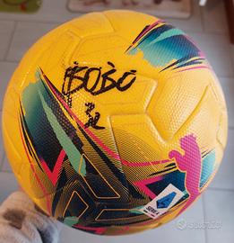 pallone autografato