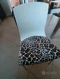Sedie leopardate