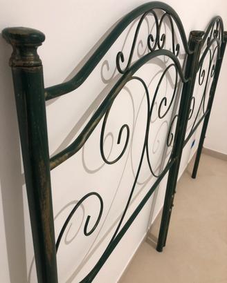 Stuttura letti singoli in ferro