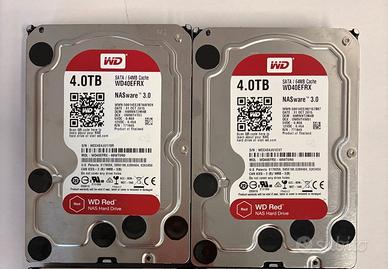 2x HDD WD Red 4TB
