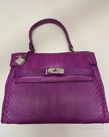 Borsa in vero rettile