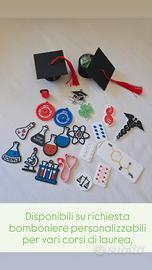 Bomboniere per vari corsi laurea
