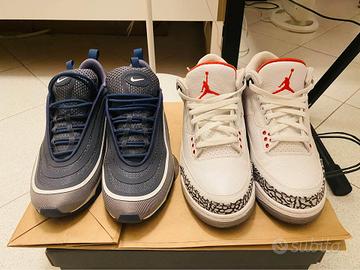Jordan4 e Air max 97