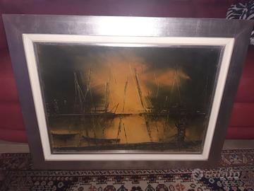 Dipinto olio su tela Mauro Emilio CORRIAS