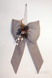 Decorazione in stoffa fatta a mano. Per Natale