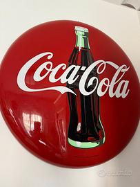 Insegna Bottone Coca-Cola 91 cm
