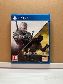 PS4 The Witcher 3 + Dark Souls 3