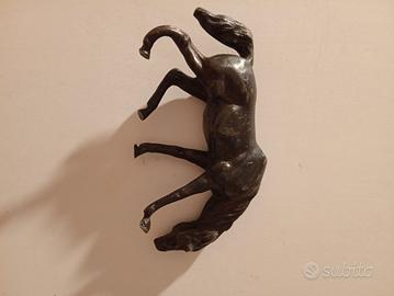 statuetta in bronzo cavallo 