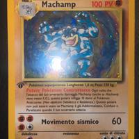 Carta da collezione pokemon Machamp