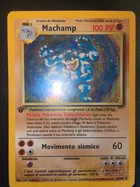 Carta da collezione pokemon Machamp