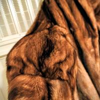 pelliccia artigianale puro visone 