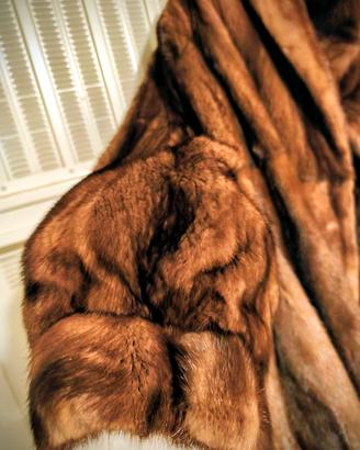 pelliccia artigianale puro visone 