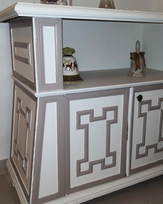 mobile shabby chic bicolore 