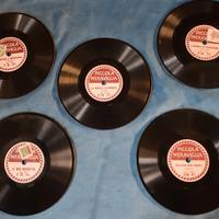 5 dischi mini 78 giriPiccola Meraviglia  1920-1939