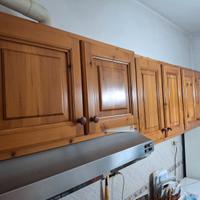 Cucina artigianale legno massello