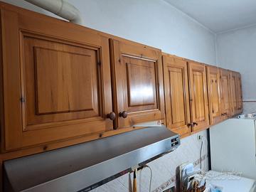 Cucina artigianale legno massello