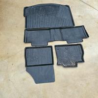 Tapettini auto scenic 4 originali in gomma + tapet