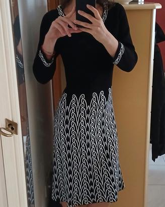 vestito autunno/inverno  bianco e nero