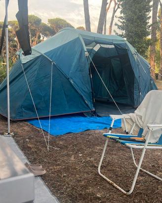 tenda da campeggio  decathlon 4 posti