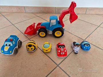 Trattore e macchinine