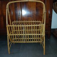 portariviste in rattan bambu