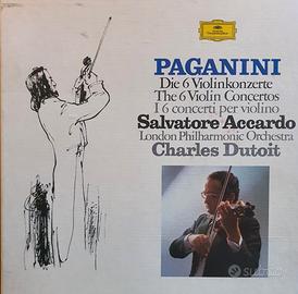Cofanetto con 5 lp - Paganini 
